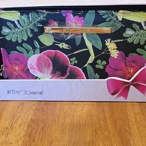 Betsey Johnson Large Wallet/Chechbook holder